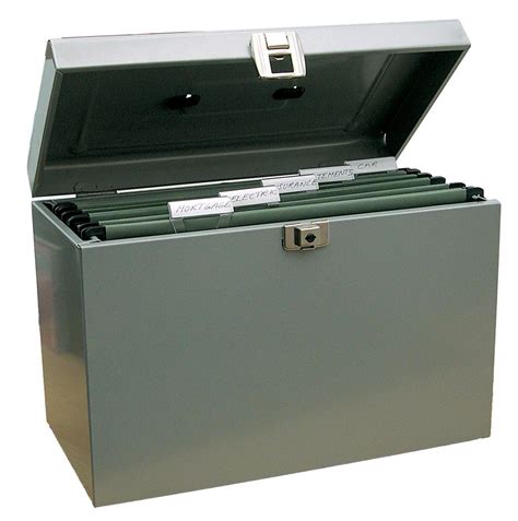 metal file organizer boxes